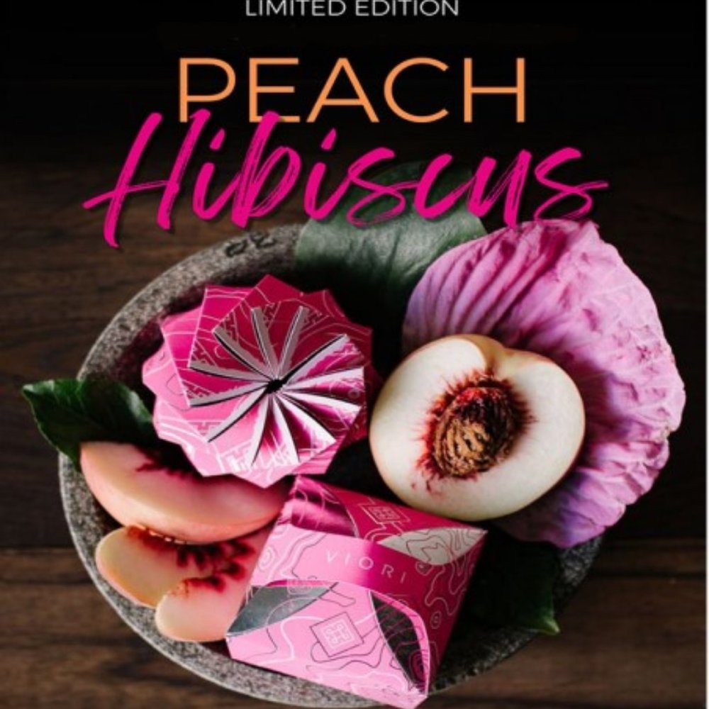 Viori Peach Hibiscus shampoo bar